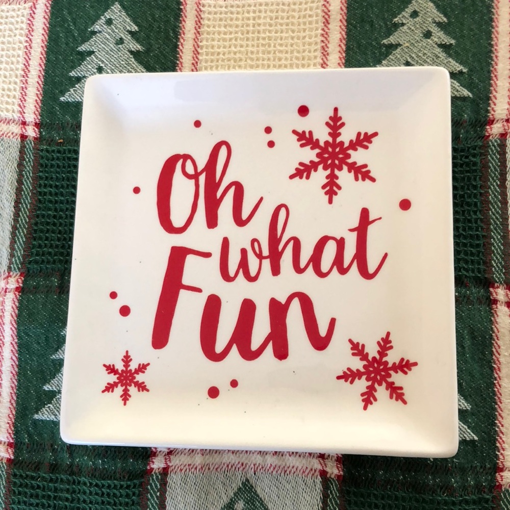 Oh What Fun! Christmas dish